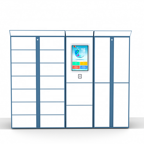 Laundry Lockers Steel Cabinet RFID Locker 15 Door Smart Laundry System