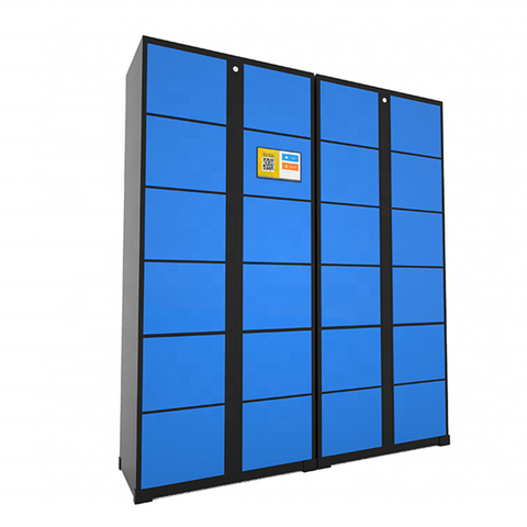 Locker Manufacturer Wholesale Smart Steel Cabinet with Intelligent Face Recognition System