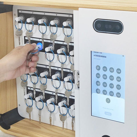 RFID card fingerprint face recognition authorization key management system smart key lockers key cabinet
