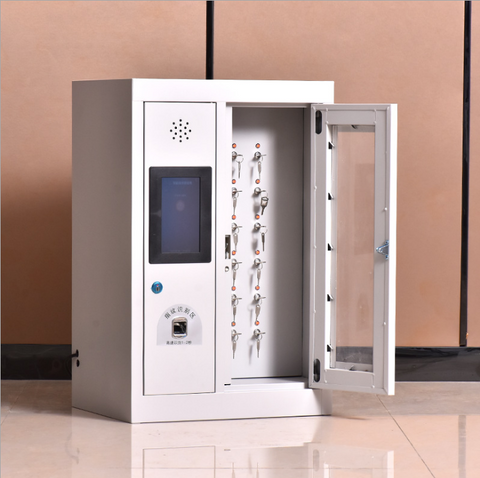 RFID smart key locker is used in B&B hotels. Logistics vehicles key loss management can track usage records
