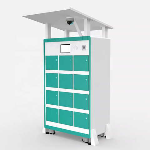 Convenient Battery Exchanging Customized Electric Bike Charging Station Locker