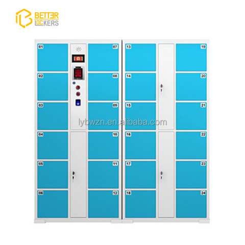 BAIWEI factory direct selling toy sharing cabinet with solar panels smart storage cabinet battery charging cabinet