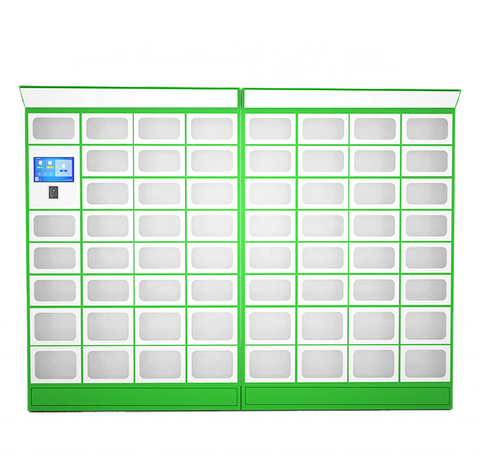 Refrigerated Heated waterproof Smart Food Delivery Pickup Locker Fresh Food Locker with Cooling Function
