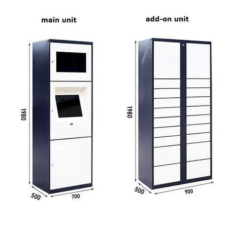 Outdoor Last mile intelligent parcel locker smart parcel delivery locker smart parcel locker vending machine