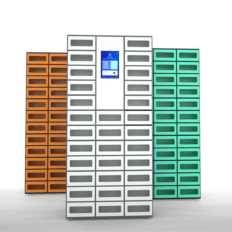 Baiwei hot-selling cold-rolled steel material color can be customized mobile phone signal shielding cabinet USB mobile phone cha