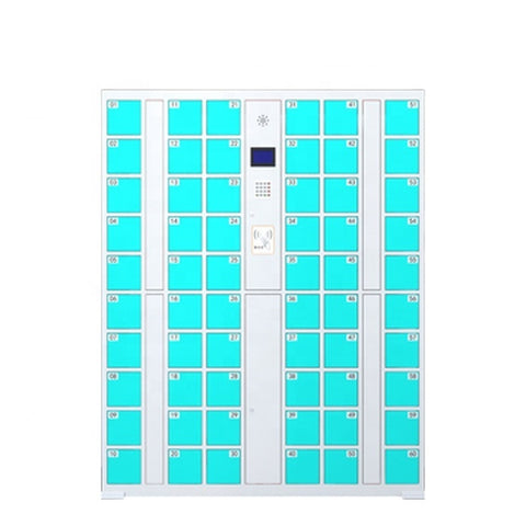automated smart large outdoor credit card payment mail rental phone charging baggage storage locker with remote control