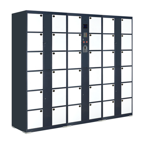automated smart large outdoor credit card payment mail rental phone charging baggage storage locker with remote control