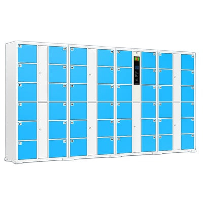 automated smart large outdoor credit card payment mail rental phone charging baggage storage locker with remote control