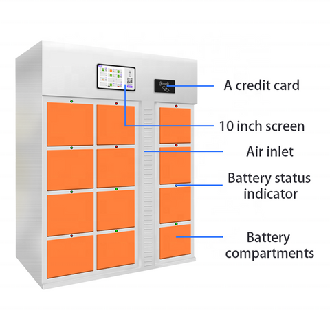 Factory supplier Shared battery swapping station Charging And Swapping Cabinet Charging Station For Sharing E-bike