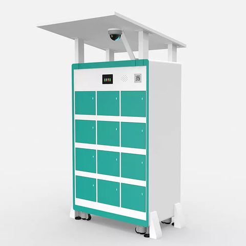 Convenient Battery Exchanging Customized Electric Bike Charging Station Locker