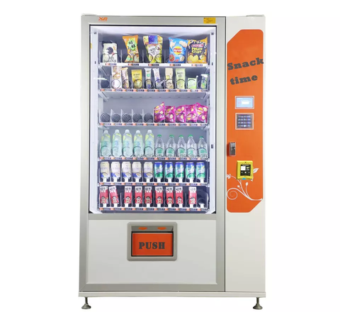 Automatic Fast Food Breakfast meal Lunch Box hot food Vending Machine for office