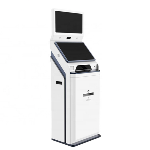32 Inch Touch Screen Self-service ticket machine Hotel Restaurant ordering touch ticket dispenser for queue ticketing printing